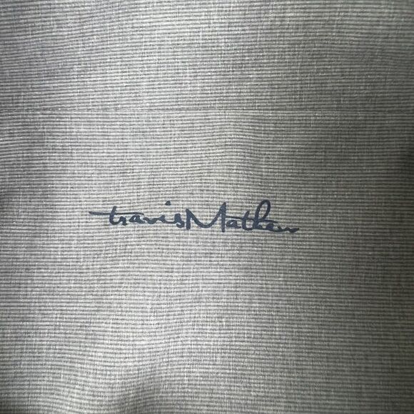 Travis Mathew Reversible Jacket Mens Gray Blue Long Sleeve Golf Windbreaker‎ 2XL - Picture 6 of 12